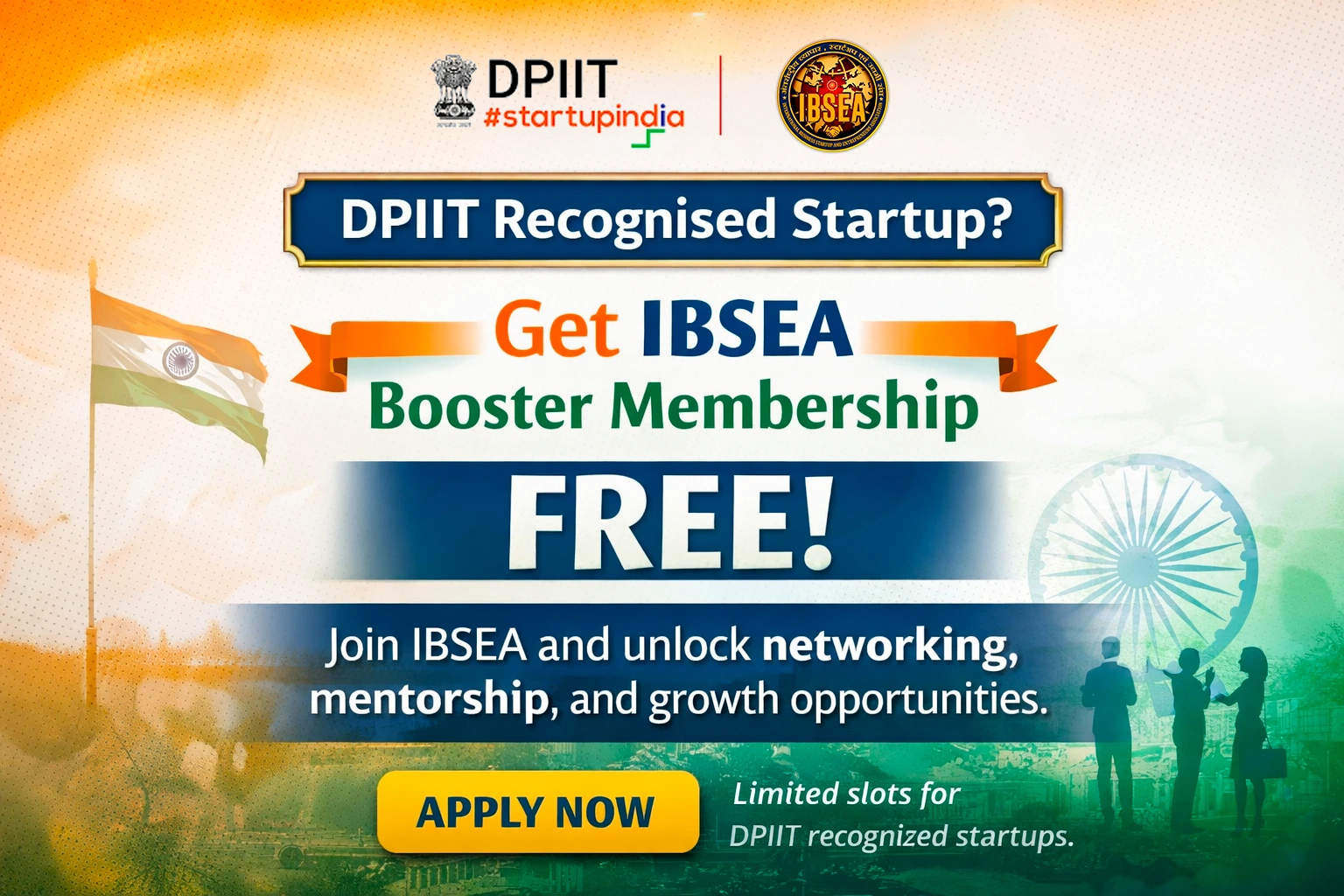 DPIIT Recognised Startup Booster